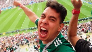 EL MEJOR PARTIDO DE MI VIDA  MEXICO VS ALEMANIA REACCIONES RUSIA [upl. by Ribak216]