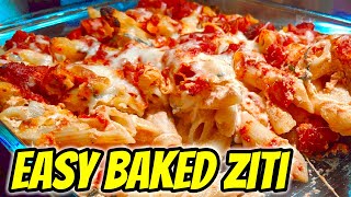 MASTER How To Cook BAKED ZITI [upl. by Nanahs670]