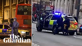 Streatham attack police shoot man dead after terror related stabbing [upl. by Shayne]