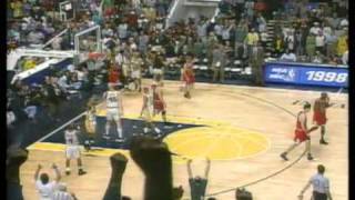 NBA PlayOff Pacers vs Bulls Eastern Conference Finals 1998 [upl. by Ignatz]