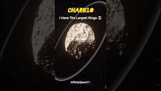 Chariklo Vs All Ring Planets Vs J1407b l InfinitySpace11 l shorts spacefacts space universe [upl. by Enidlarej]