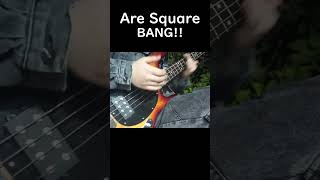 Are Square  BANG Intro Cover bass slap aresquare [upl. by Wilt]