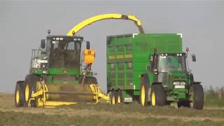 Silage 2017 Walsh Agri Contractors [upl. by Plumbo]