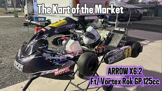 KART REVIEW  Arrow X62 amp The ROK GP karting review gokart [upl. by Vasos536]