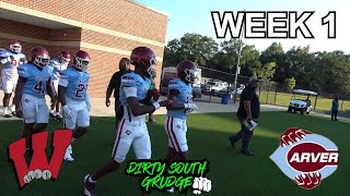 CARVER VS WHITEWATER HIGH SCHOOL FOOTBALL IN THE STATE OF GEORGIA [upl. by Chill]