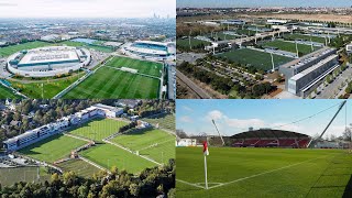 10 Football Training Facilities in Europe [upl. by Aelrac]