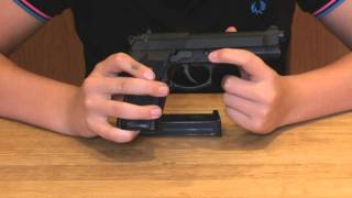 Airsoft Review  TM M92F military model GBB [upl. by Donall]