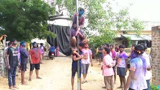 Greece pipe climbing funny memories vinayakachavithi 2018  SBR Puram  Gulur [upl. by Anil]