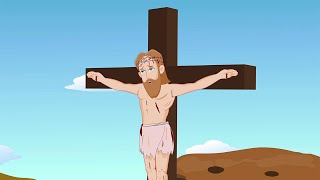 Crucifixion and Death of Jesus Christ  Animated Bible Stories [upl. by Cired]