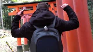 Japan 2018 Beginning The Ascend Mt Inari [upl. by Ynohtnakram]