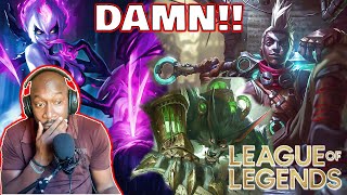 Arcane Fan Reacts To League Of Legends Champs Voice lines  Evelynn Ekko amp Warwick [upl. by Agni]