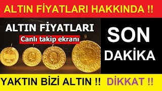 17 ARALIK 2023 ALTIN FİYATLARI BUGÜN NE KADAR GRAM ALTIN ÇEYREK ALTIN YARIM TAM ALTIN FİYATLARI [upl. by Epoh]