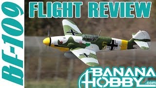 Messerschmitt BF109 FMS  Flight Review  Warbird amp Military [upl. by Ahseikan]