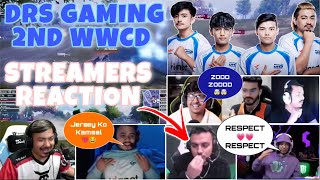 DRS GAMING SECOND CHICKEN DINNER 🇳🇵 PMGC GRAND FINALS 2022 ❤️ STREAMERS REACTION  GAURABYT [upl. by Anital]