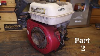 Restoring a Honda GX160 for a high pressure water pump  Part 2 [upl. by Ngo319]