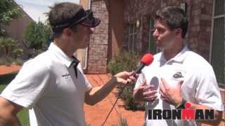 Kona Inspired athlete Rob Verhelst at the 2012 IRONMAN St George [upl. by Halyk]