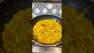 Paneer bhurji love😋❤️ bollywood song music trending food paneerbhurji paneer cooking vlog [upl. by Ynnatirb]