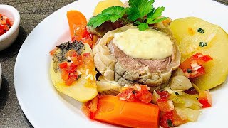 Tête de veau sauce gribiche 👌😋 [upl. by Bernj]