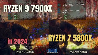 Ryzen 5800X vs Ryzen 7900x [upl. by Obel796]