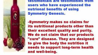 Symmetry Genesis Health Benefits Testimonies [upl. by Ielhsa389]