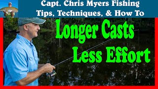 How to cast a spinning rod farther with less effort [upl. by Etnaud708]