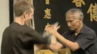 Grandmaster Ip Chun  Martin Brierley Sifu Chi sau Wing Chun Conference Hong Kong 1999 [upl. by Huston]