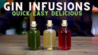 3 Easy Gin Infusions for your Cocktails  Homemade Stuff [upl. by Costanza543]