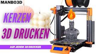 Kerzen aus dem 3D Drucker [upl. by Dnomasor369]