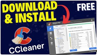 Download amp Install CCleaner  Clean Optimize amp Tune Up your PC  Free [upl. by Llekcor]