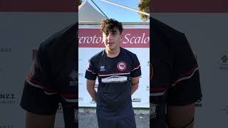 🎤Antonio Moles capitano del De Rossi U17 al termine del pareggio contro il Real Monterotondo [upl. by Justine]