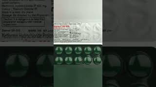 Diamet SR 500 Tablet uses side effects and doses in Hindi shots [upl. by Keithley]