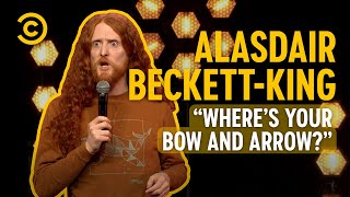 No Alasdair BeckettKing Wasn’t In Pixar’s ‘Brave’  Comedy Central Live [upl. by Refinaj]