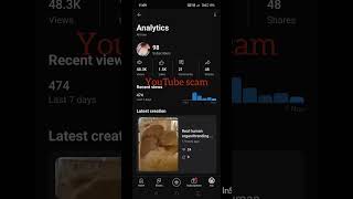 youtube scam shortstrending viral [upl. by Rhiana452]