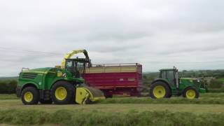 Silage 2017 Pat Murphy Coolmona Agri Services [upl. by Azial]