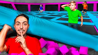 CACHECACHE Avec Des ABONNÉS Dans Un TRAMPOLINE PARK [upl. by Capp]