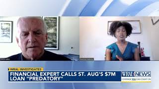 Financial expert calls St Augustines 7M loan predatory [upl. by Nai539]