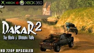 Dakar 2 The Worlds Ultimate Rally  Gameplay Xbox HD 720P Xbox to Xbox 360 [upl. by Akinimod]