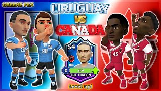 COPA AMÉRICA🏆 URUGUAY vs CANADÁ  ⬆️THE PIGEON RTTF⬆️  Mini Football [upl. by Edmond]