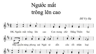 NGƯỚC MẮT TRÔNG LÊN CAO  ĐỖ VY HẠ  Trình bày Cđ Chúa Phục Sinh Mỹ Tho [upl. by Occor489]