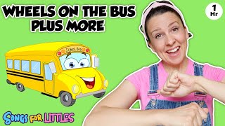 Wheels On The Bus  More Nursery Rhymes amp Kids Songs  Educational Videos for Kids amp Toddlers [upl. by Aer407]