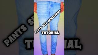 Pants size adjustment shorts trending youtubeshorts shortvideo short subscribe [upl. by Ailyn636]