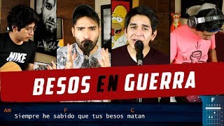 Besos en Guerra MORAT  Cover Acustico  Christianvib Ft Caminos Cruzados Toño QueParío [upl. by Htebaile441]