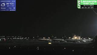 🟢 1112023 LIVE LANZAROTE AIRPORT  CLOSEST WEBCAM  Daytime 90 [upl. by Gnaw]