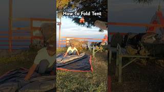 How to Fold Tent just a second 😲 decathlon folding shorts viralvideos [upl. by Notirb]