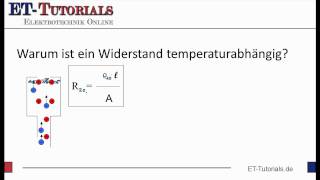 Widerstand und Temperaturflv [upl. by Kcired]