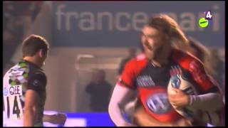 Essai Lapeyre  Quart de finale  RC Toulon Vs Harlequins [upl. by Reggy]