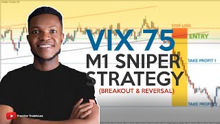 How I Trade VIX 75 with Sniper Entry on M1 Timeframe  500  1600 pips in 20 minutes PRICE ACTION [upl. by Eirok]