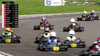 Robin Raikkonen from P22 to P5 in Rotax Grand Finals [upl. by Ahsyek]