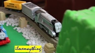 Thomas Trackmaster Motorized Engine  Talking Spencer the Grand Engine [upl. by Yanehs315]