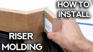 Install Riser Molding like a PRO [upl. by Apgar]